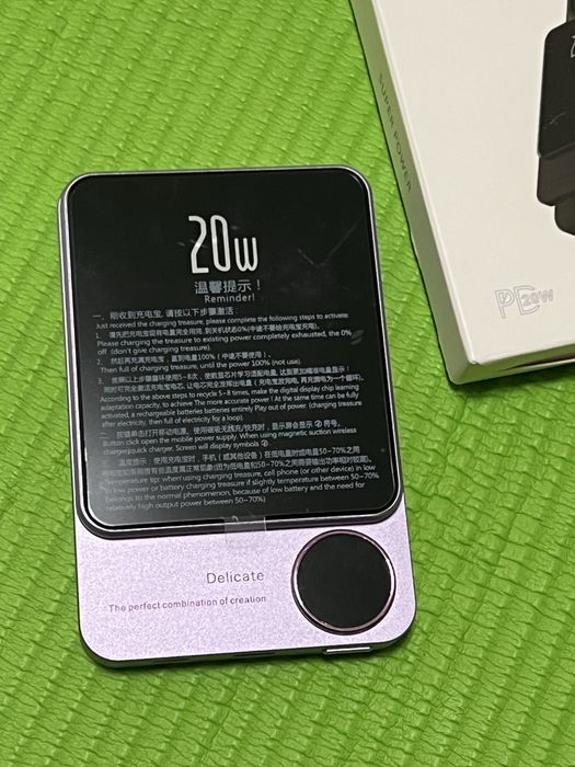 baterie externa magsafe wireless charge 5000mah