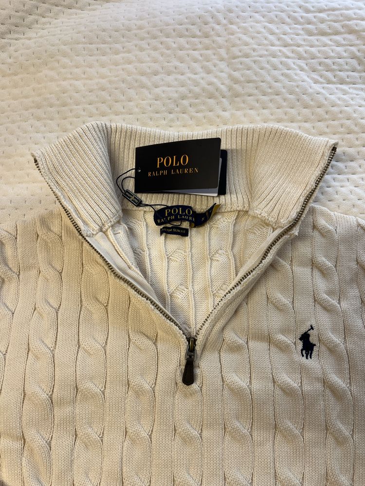 Pulover Polo Ralph Lauren Alb