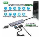 Adaptor USB-C  --> HDMI, 2X USB,USB C, Card Reader