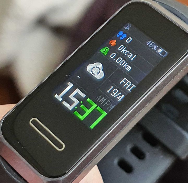 HUAWEI Band 4 Sport Band Фитнес гривна - Черен (Graphite Black)