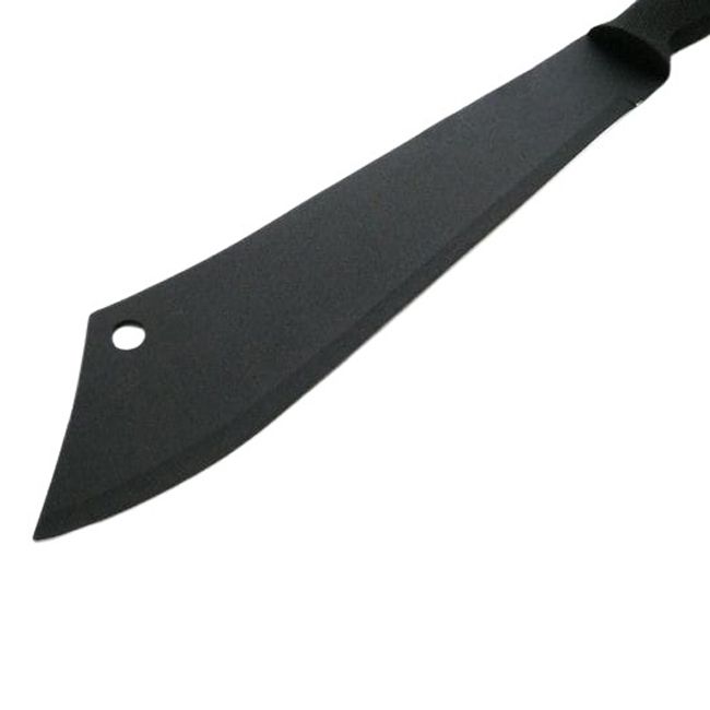 Maceta vanatoare Survival Instinct, 45 cm, negru, otel, teaca inclusa