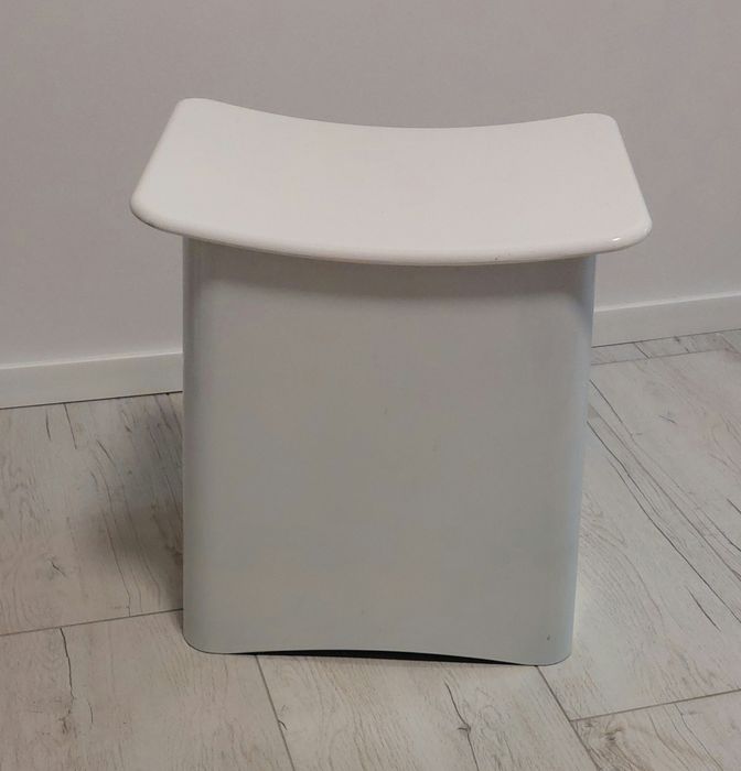 Cos de rufe și scaun, 2 în 1 , 29 L Wenko alb