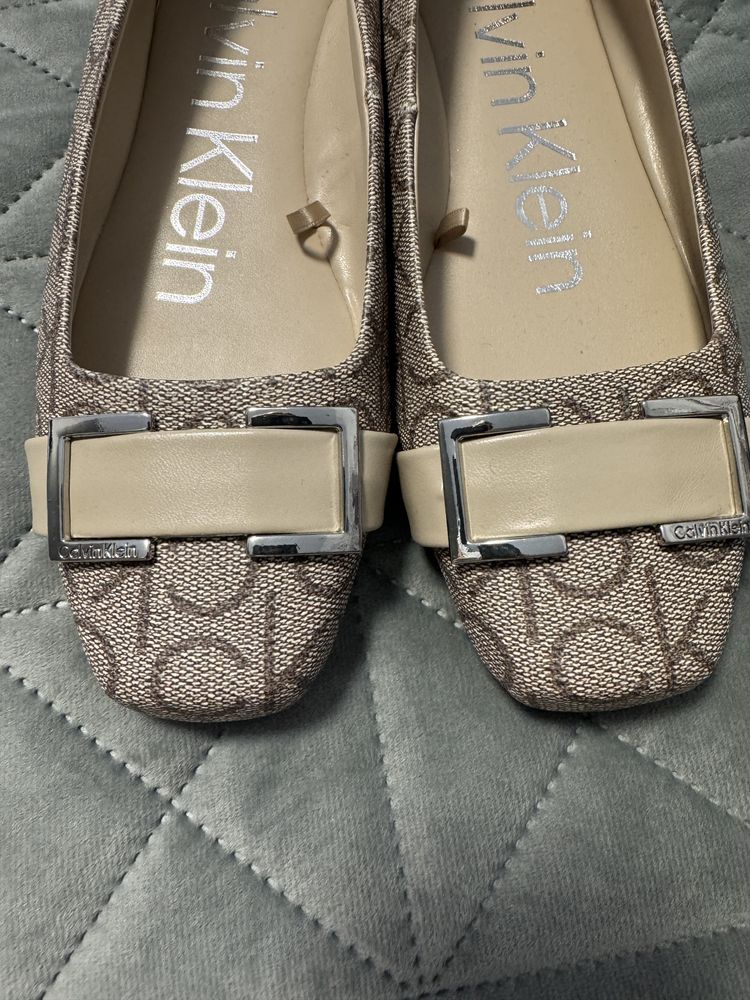 Pantofi, balerini, Calvin Klein, marimea 36.5, NOI