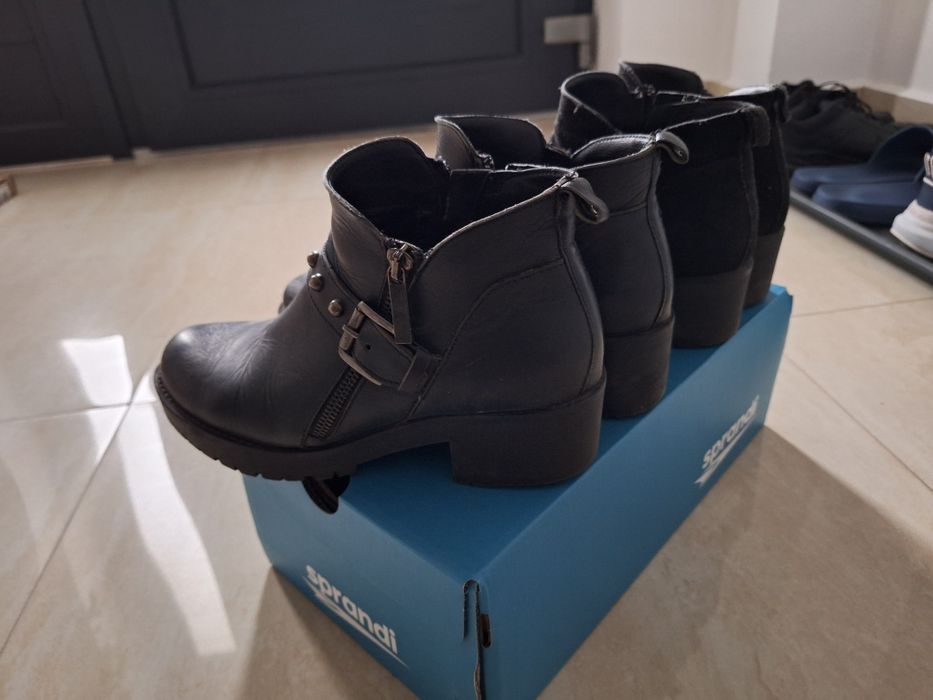 2 perechi de ghete la 60 lei, Benvenutti piele naturala, mar 36