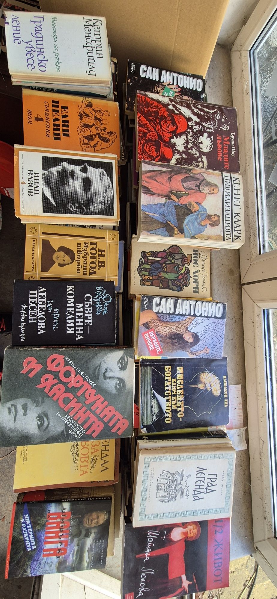 Над 500 книги 5лв.