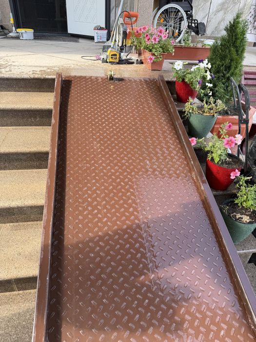 Пандус на лестницу для инвалидов