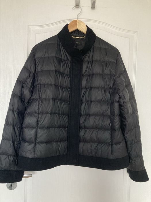 ESCADA Оригинално дамско яке с гъши пух