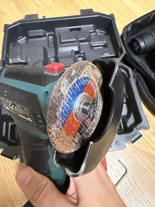 Parkside PWSA 12-B1 - акумулаторен мини флекс 76мм с батерия 4ah