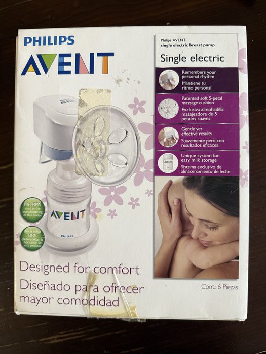 Молокоотсос Avent Philips: ручной + электрический + на батарейках