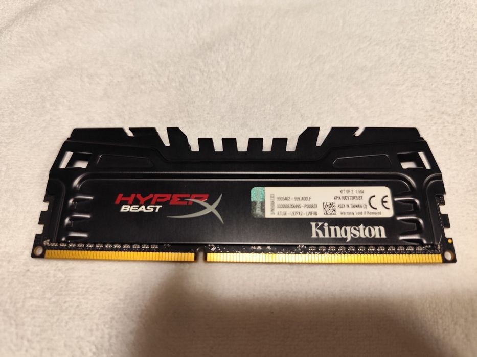 RAM DDR3 Kingston HyperX Beast 1600 4GB