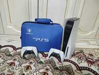 Срочно Playstation 5 2 Джойстик идеальный состояние сумка бонус