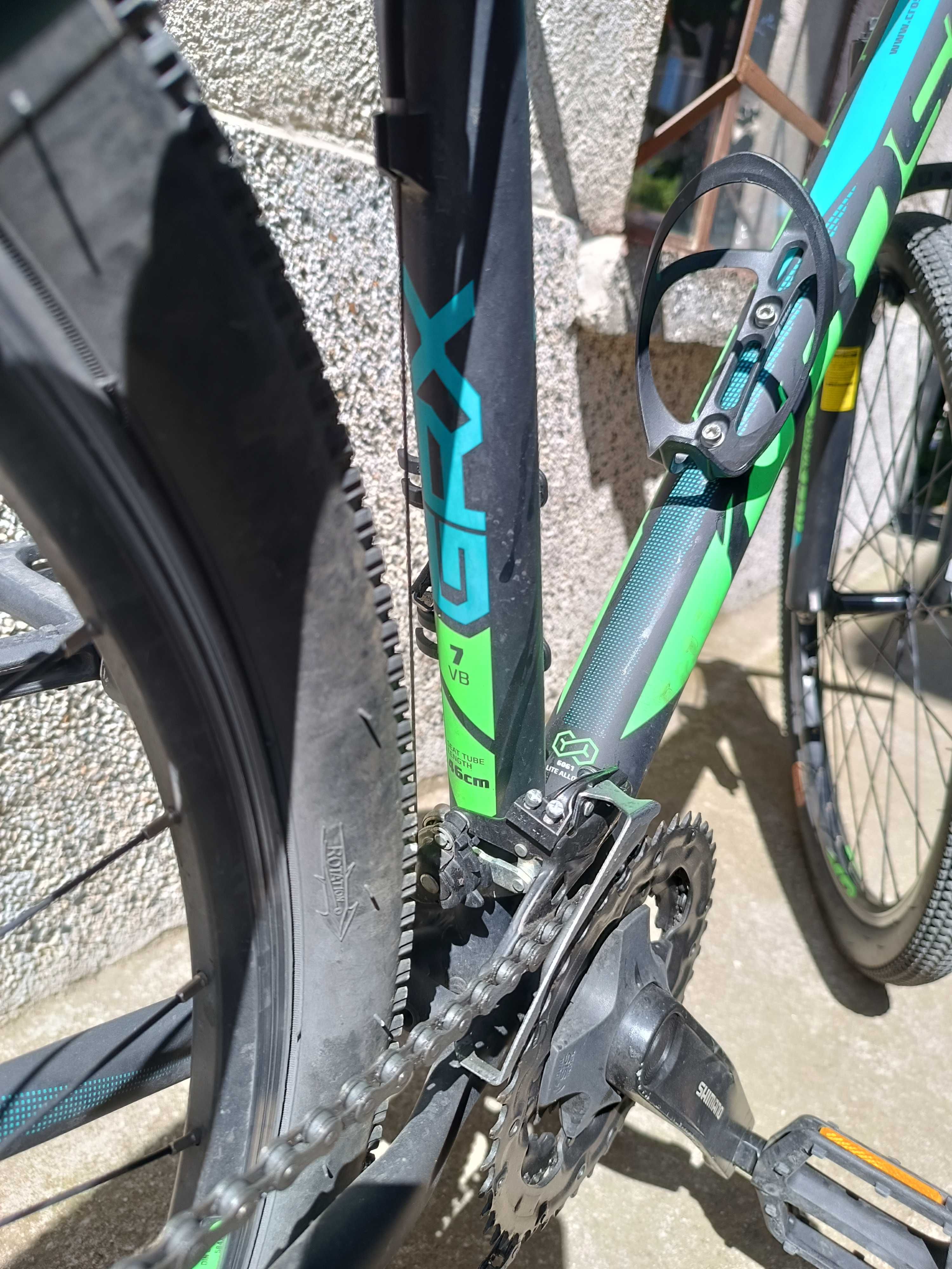 Cross GrX 7 vbrakes, рамка M (46 см), Shimano Tourney