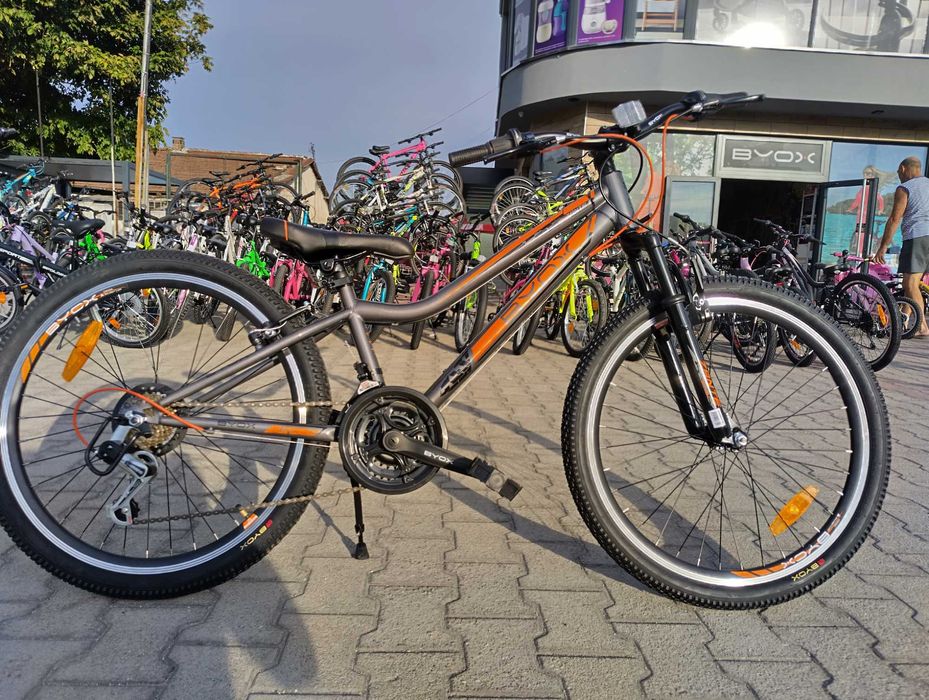 BYOX Велосипед 24" ZANTE сив