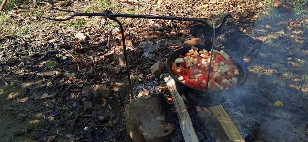 Protap multifunctional squirrel cooker, tepuse bushcraft