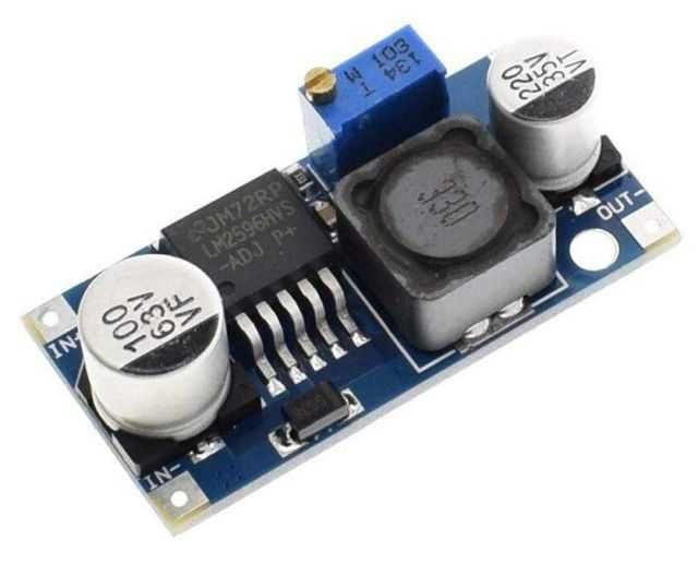 Set 5 buc Modul sursa coboratoare step down 3A 3-35 V LM2596S Arduino