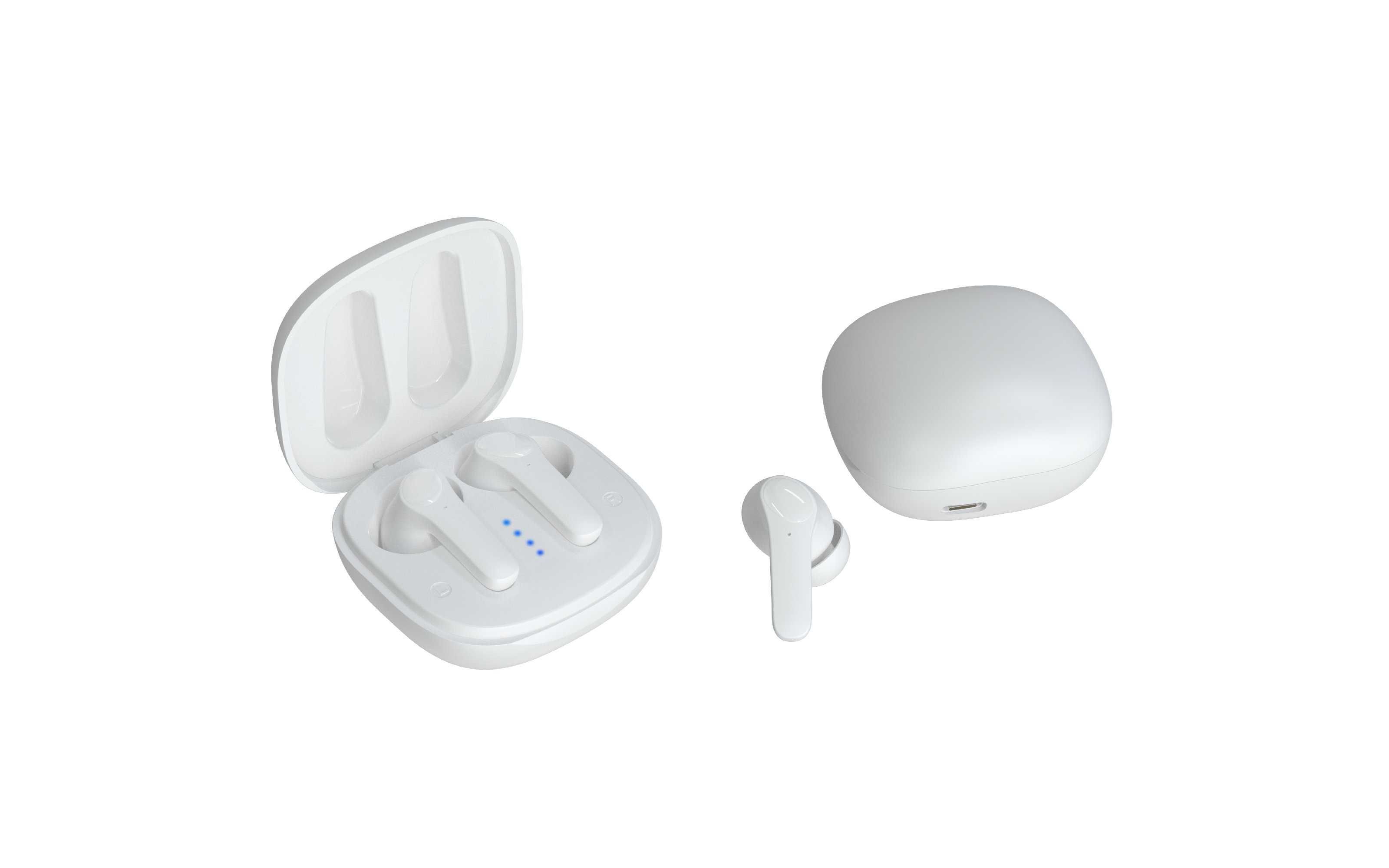 VCom безжични слушалки TWS Bluetooth 5.1 Earphones IM0339 White