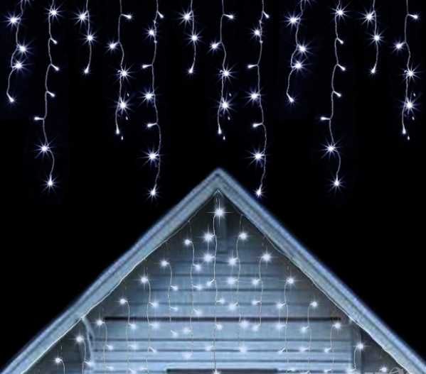 ПРОМО Висящи лампи Сини 10броя(30м) + 1 брой Подарък, Декоративни Лам