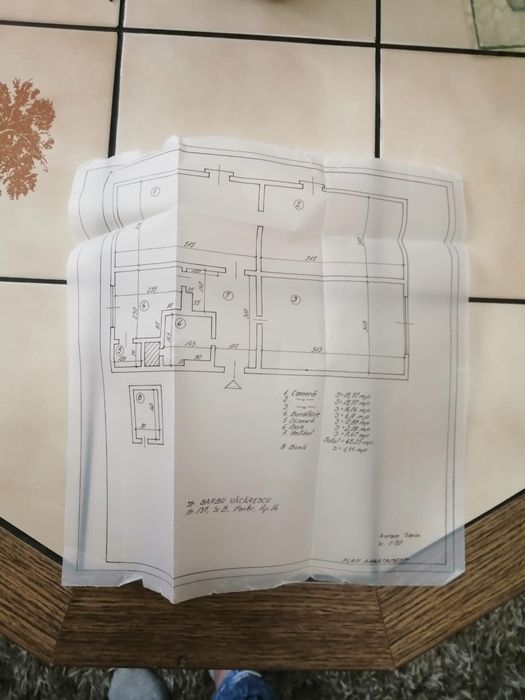 Vand apartament 3 camere Floreasca