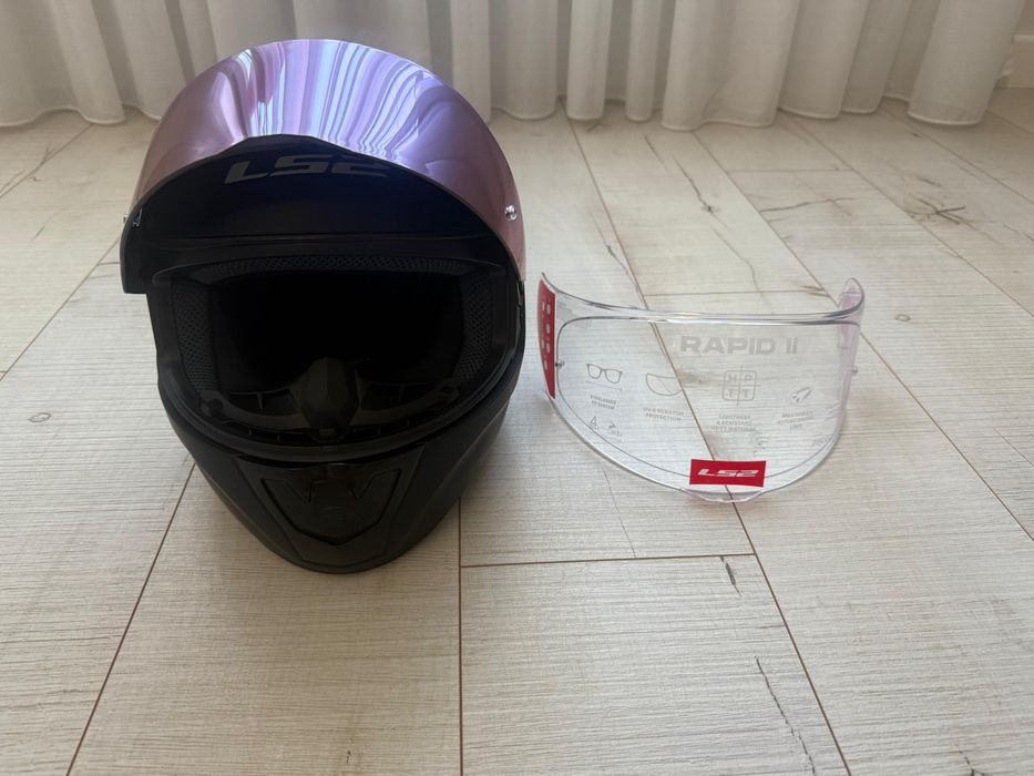 Casca moto noua LS2 Rapid Solid Mat Policarbonat. Marimea M.
