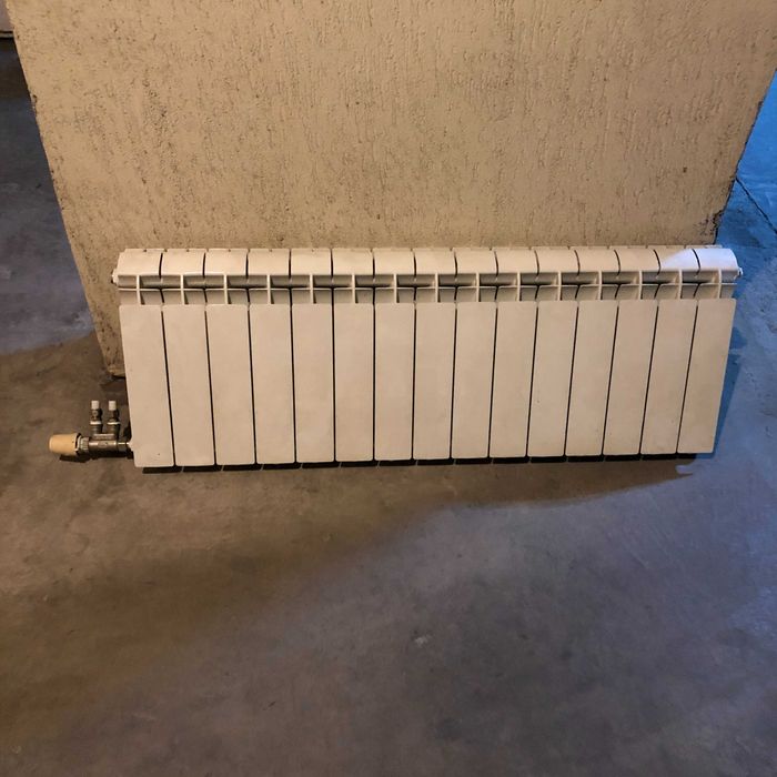 Радиатор алуминий 15 глидера H350 с термоглава