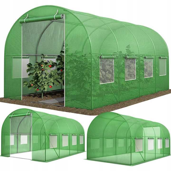 Оранжерия Тунелна PRO с UV 3х2m 4x3m 6x3m 12x3m