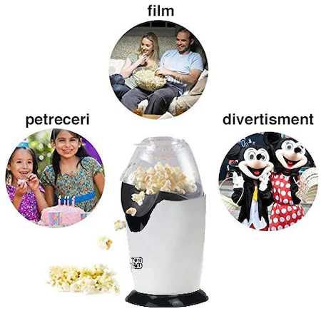 Sigilat Aparat de facut popcorn Star-Light PM-1200W Ideal cadou
