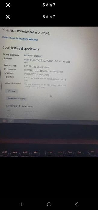 Vând leptop Toshiba