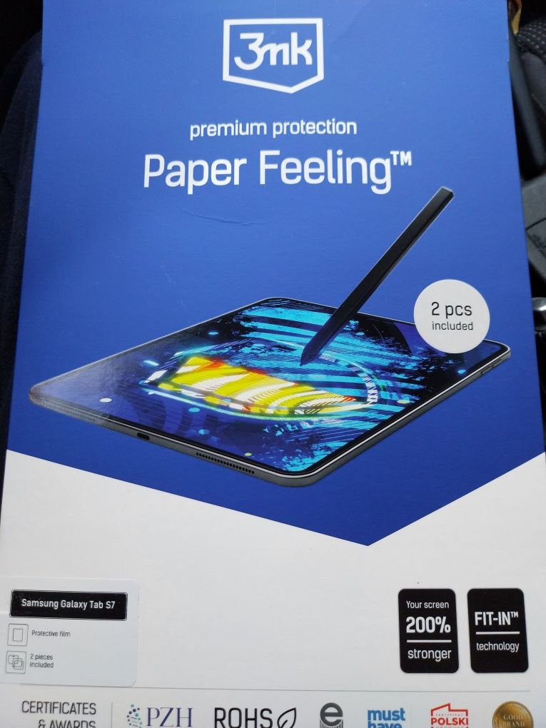 Paper feel хартиено фолио за Samsung Tab S7