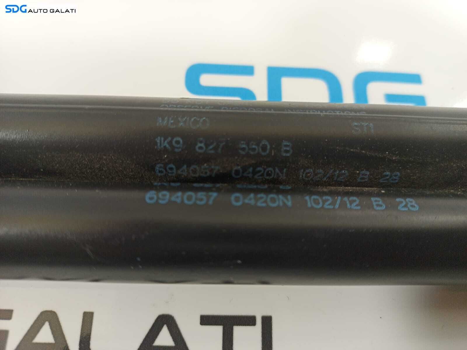 Set Amortizor Amortizoare Telescop Telescoape de la Haion Hayon Portbagaj Volkswagen Golf 6 Break 2008 - 2013 Cod 1K9827550B [L1892]