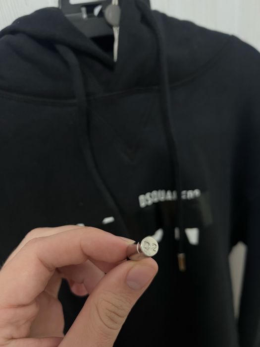Dsquared2 icon tape hoodie