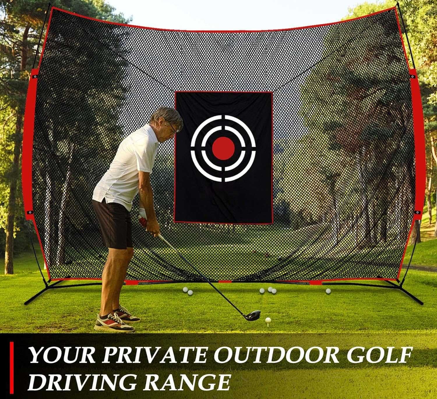 KAIDIDA Система за практикуване на голф, Тип 1 - 3,6х3 м