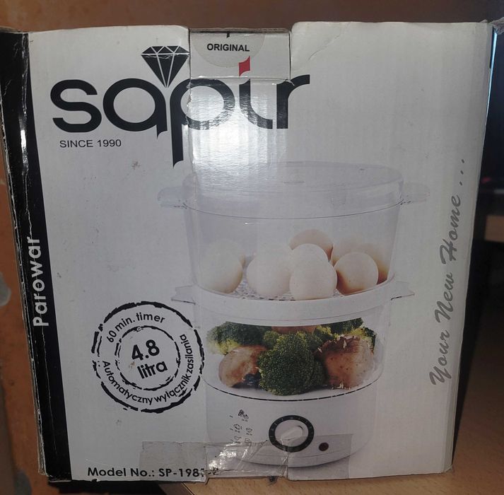 Уред за готвене на пара Sapir SP 1981 B