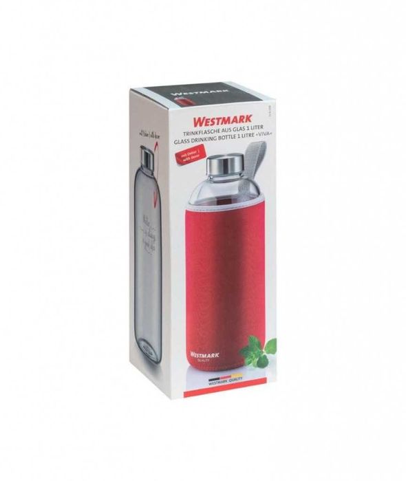 Стъклена бутилка с калъф Westmark Viva