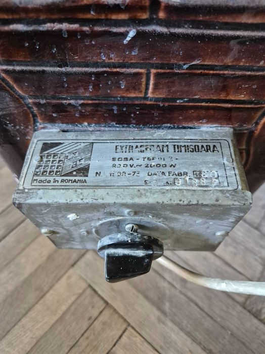 Soba teracotă electrică