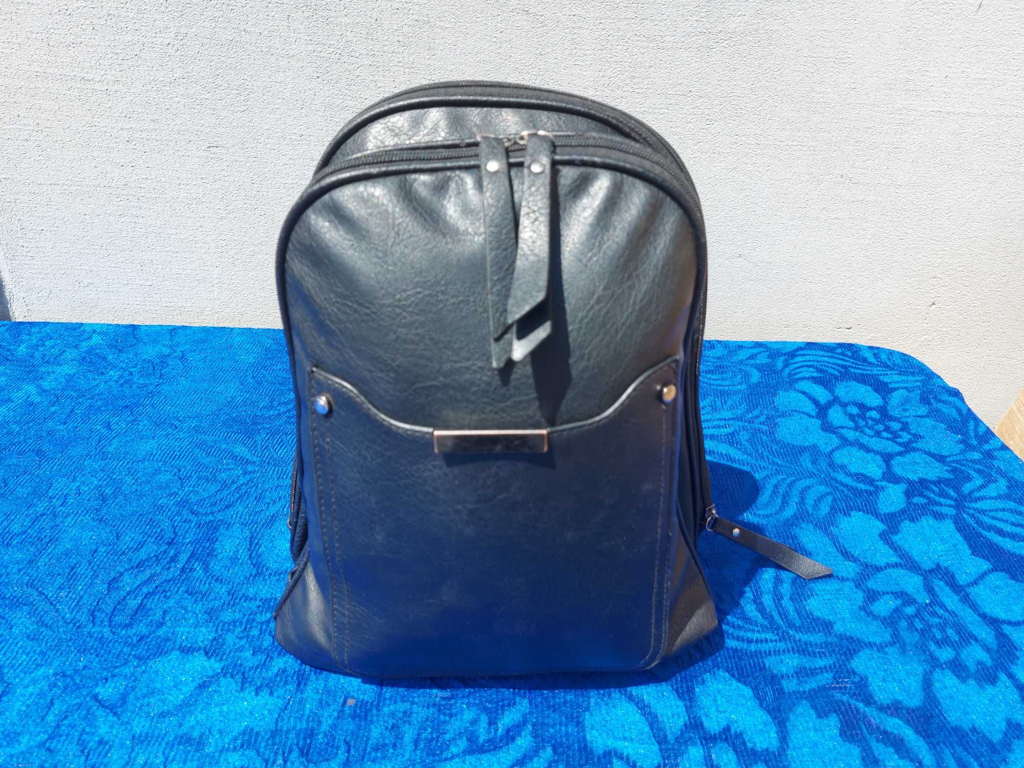 Rucsac dama, de tip geanta, Free, Negru 29*31*13 cm