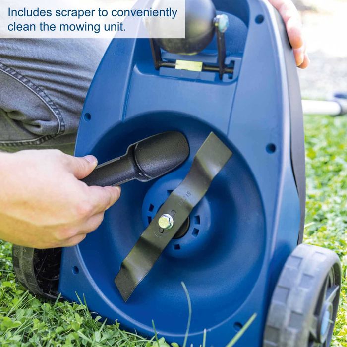 Акумулаторна косачка за трева Scheppach BC MP220 X IXES 21.5 Мулчиране