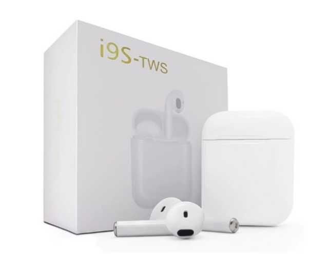 Casti Wireless TWS I9s, Bluethooth, Carcasa de incarcare, Alb