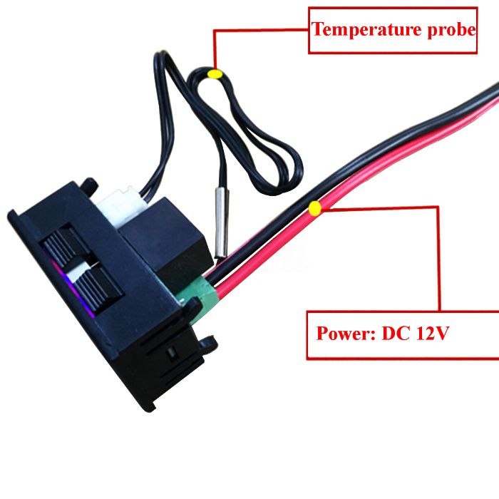 Termostat digital, -50/+110 12V termoregulator regulator temperatura