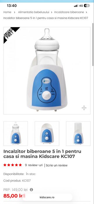 Incalzitor bineron odata folosit