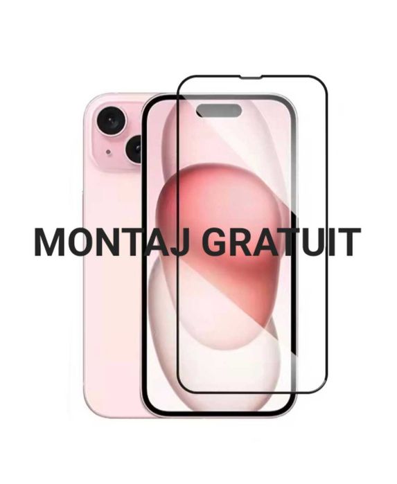 Folie Sticla iPhone 16 15 14 13 12 11 Pro Max . XR . XS . X