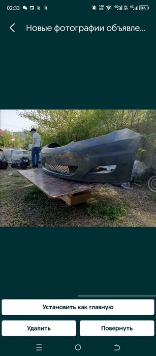 Toyota Sienna 20кузов бампер