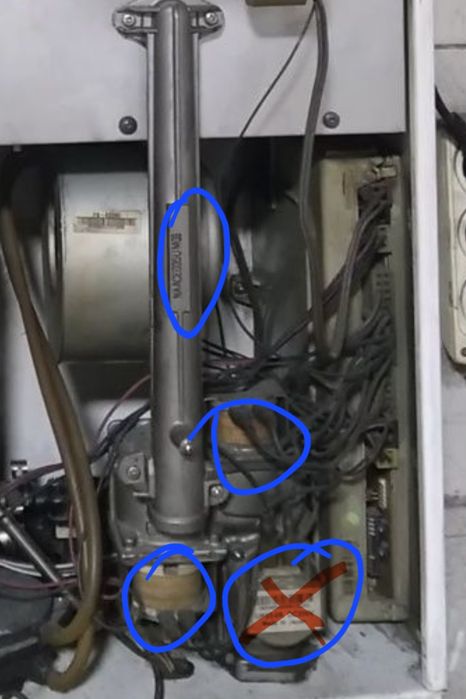 Газовый клапан на Газовый котёл Navien айс