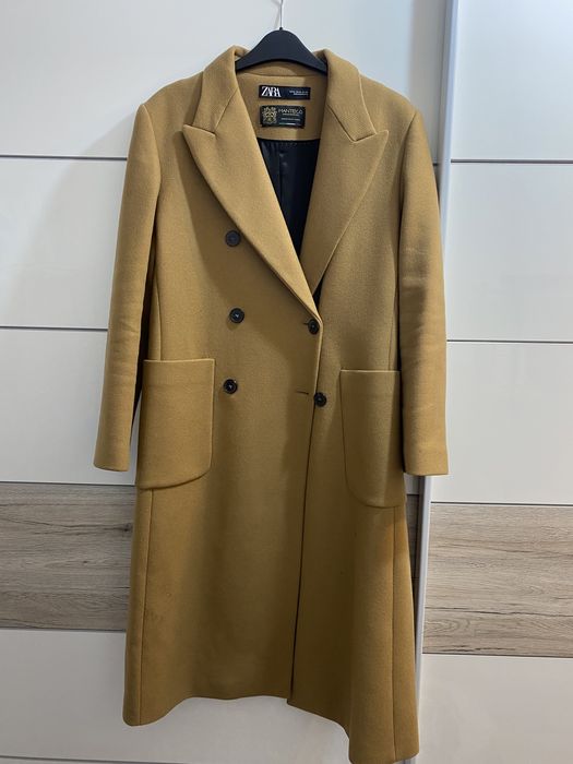 Дамско палто ZARA 75%вълна XL НАМАЛЕНО!
