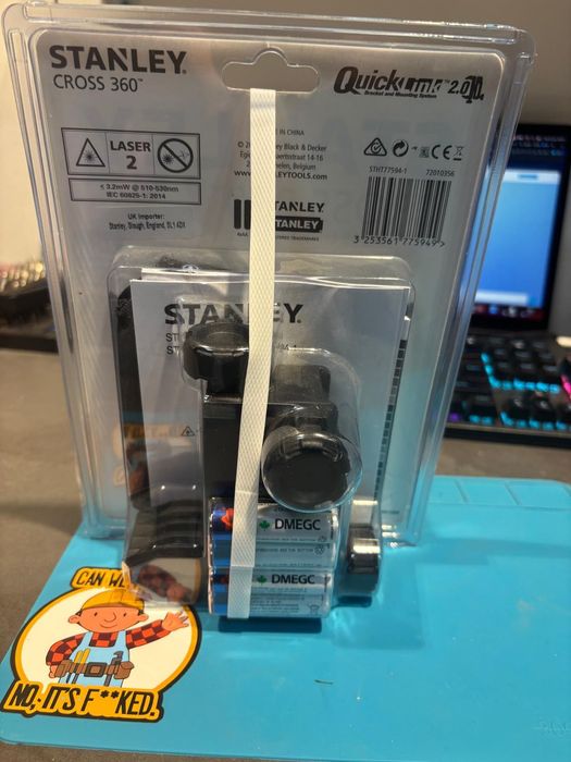 Nivelă Laser Cross 360 verde Stanley STHT77594-1