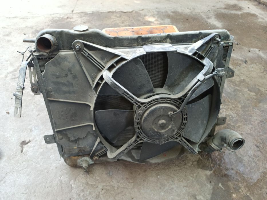 Радиатор с электровентилятором на Жигули