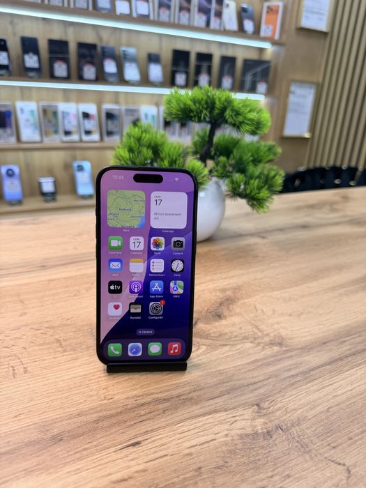 iPhone 15 Black 128Gb - Stare Excelenta -  Garantie 12 luni