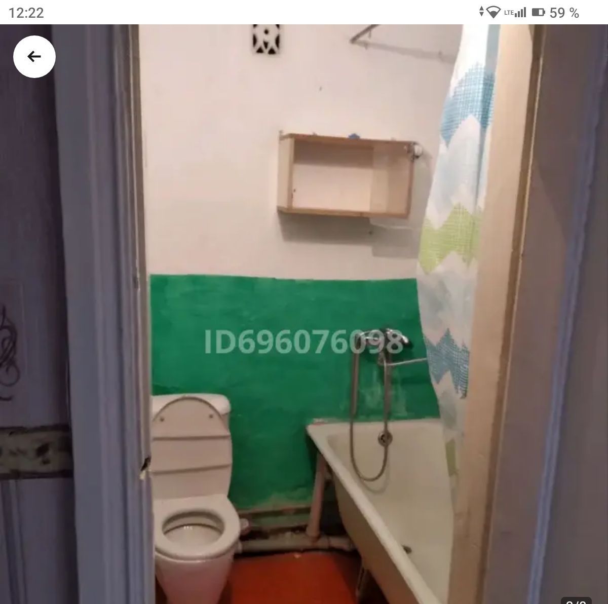Сдам однокомнатную в центре
