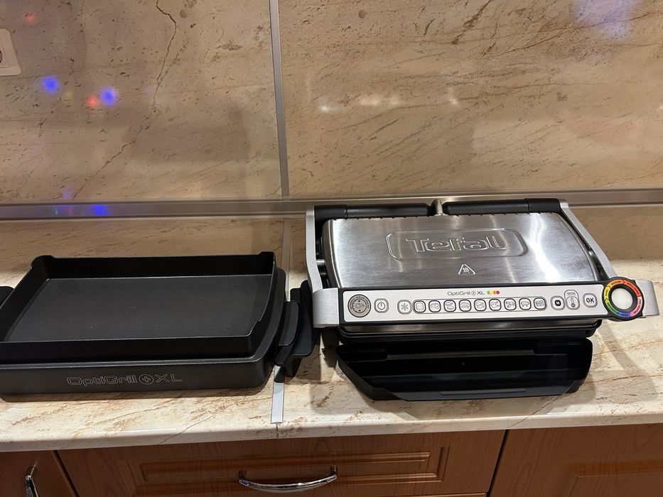 Скара Tefal Optigrill +XL с тава за пица