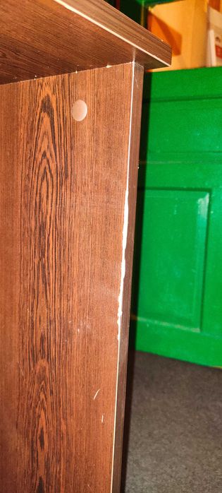 Birou de lemn pentru PC Laptop - 3 sertare, 1 spatiu depozitare