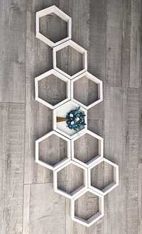 Forme hexagonale perete- fagure hexagon 3 buc-65 lei